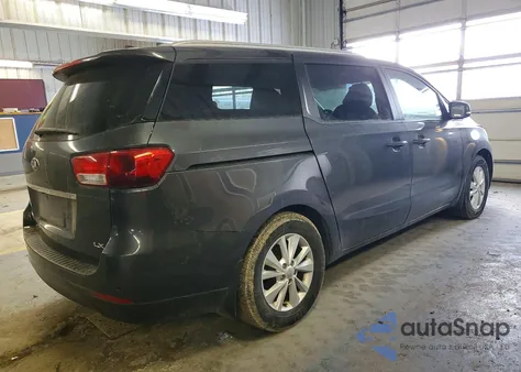 2016 Kia Sedona Lx из США, поврежденный, VIN KNDMB5C12G6192297
